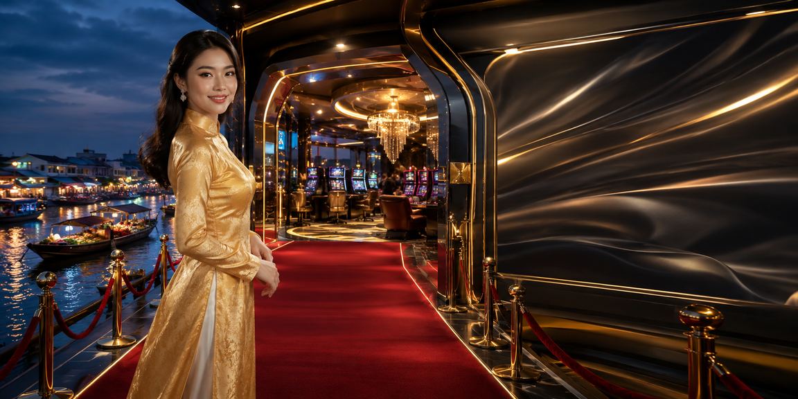 Người chơi VIP tại Cần Thơ thưởng thức dịch vụ High Roller với áo dài truyền thống